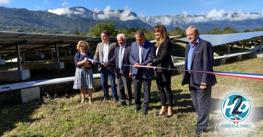 FAVERGES-SEYTHENEX | La première centrale solaire au sol des deux Savoie a été inaugurée 