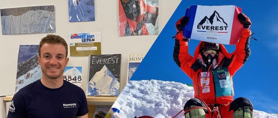 SAINT-JORIOZ | Jonathan Lamy raconte deux mois d’ascension de l’Everest en une heure de film