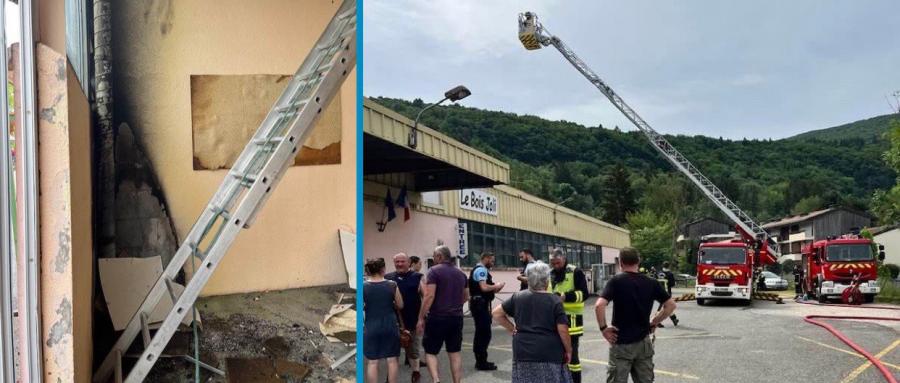 LA BALME-DE-SILLINGY | Début d’incendie à la salle du Bois Joli 