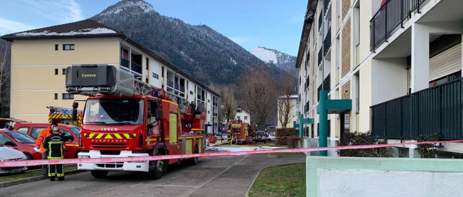 FAVERGES-SEYTHENEX | Un appartement détruit par un incendie