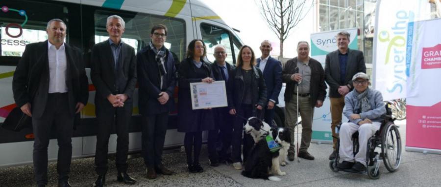 CHAMBÉRY | Handicap : Le transport à la demande de l’agglomération récompensé 