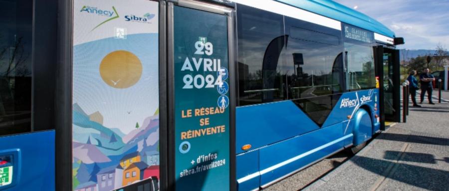 Grand Annecy : d’importants changements pour le réseau de bus entrent en vigueur fin avril