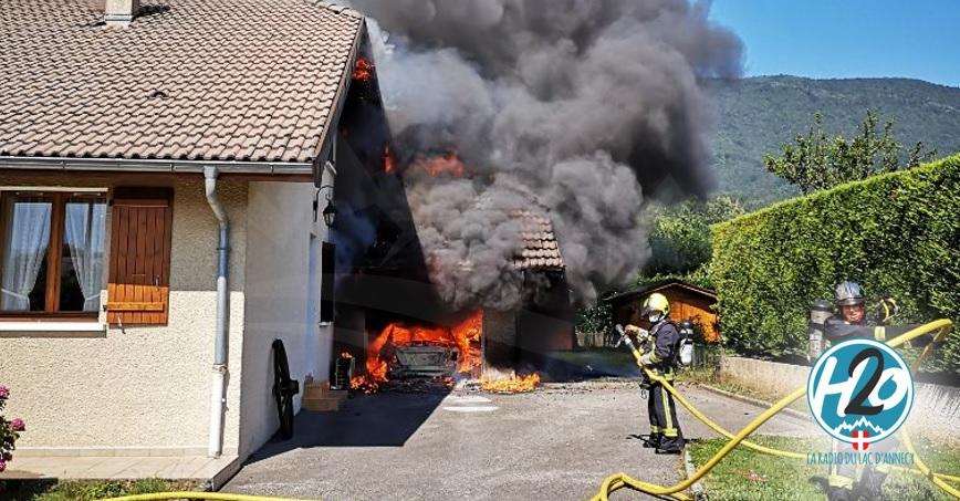 SAINT-JORIOZ | Un pavillon détruit par le feu