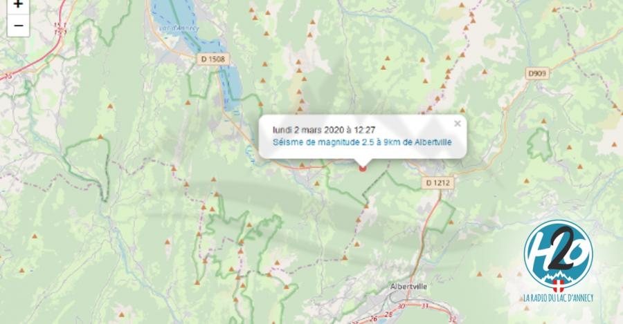 VAL-DE-CHAISE | Un séisme de magnitude 2.5