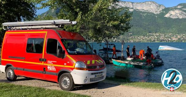 SEVRIER | (🎞VIDÉO) Une noyade dans le lac d'Annecy.