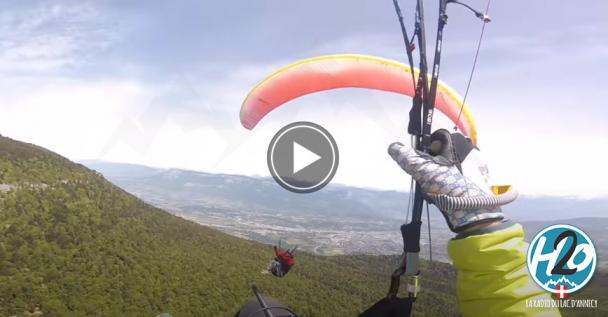 SAVOIE | (🎞VIDÉO) Collision de deux parapentistes en plein vol !