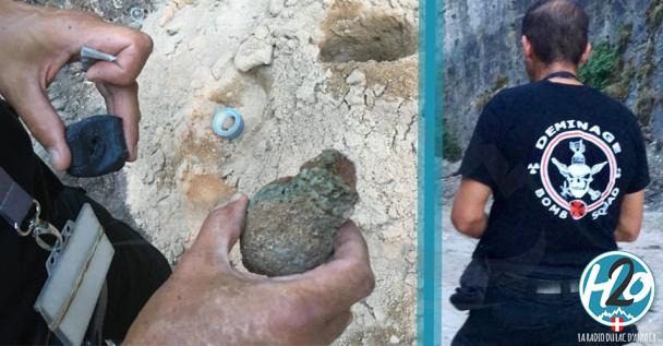 LAC D'ANNECY | Un plongeur découvre une grenade dans le lac.