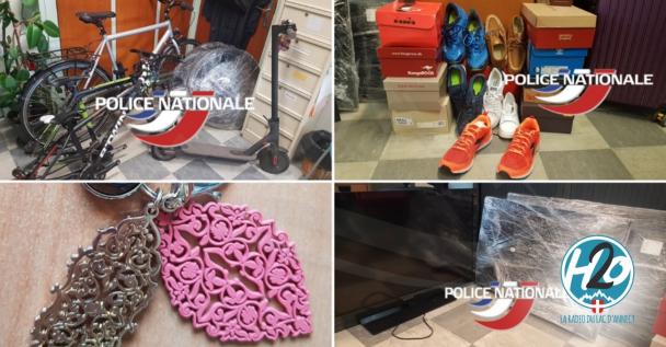ANNECY | Les policiers recherchent les propriétaires d'objets volés