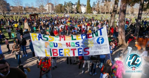 ANNECY | Le préfet interdit le rassemblement pour les libertés