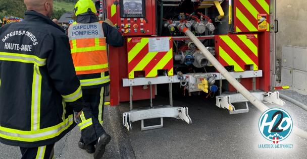 SEVRIER | Un feu de véhicule ralentit la circulation