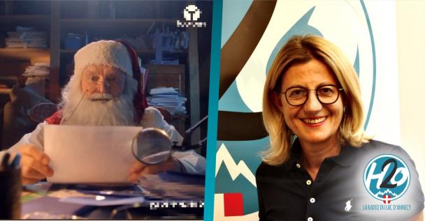 GRAND ANNECY | Insolite : Frédérique Lardet demande un transport en commun efficace au père Noël !