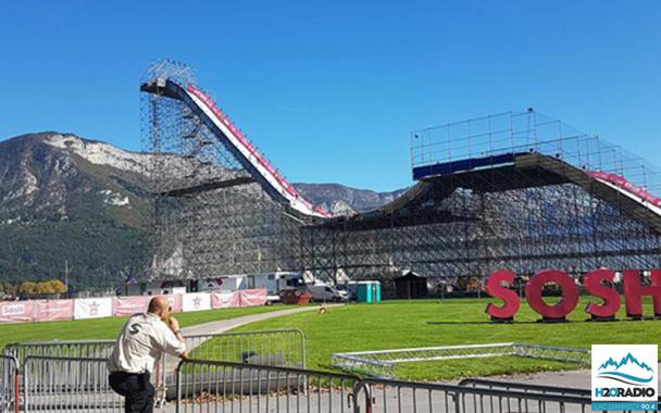 ANNECY | Un base-jumper a tenté de sauter depuis la rampe du Sosh Big Air