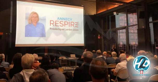 ANNECY | 🗳️ MUNICIPALES 2020 : Frédérique Lardet dévoile sa liste et son logo sans la presse !