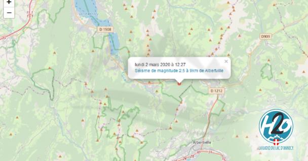 VAL-DE-CHAISE | Un séisme de magnitude 2.5