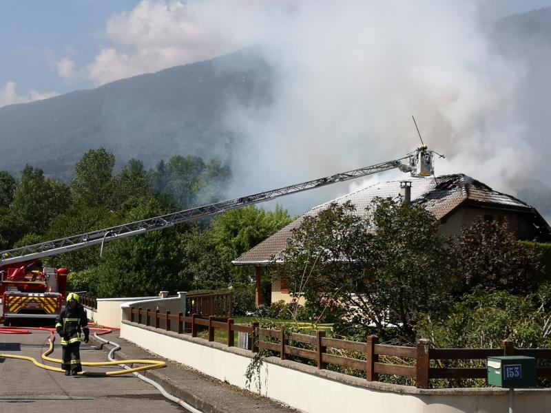 SAINT-JORIOZ | Un pavillon détruit par le feu