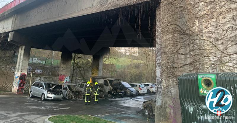 ANNECY | Mystérieux feu de voitures à Cran-Gevrier.