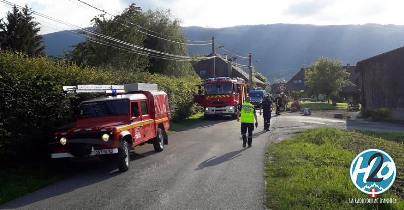 SAINT-JORIOZ | Alerte à la fuite de gaz sur la commune.