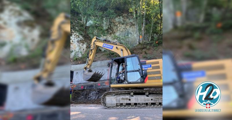 LAC D'ANNECY | (📷 PHOTOS & 🎙️ PODCAST) Christian Monteil visite le chantier de la voie verte.