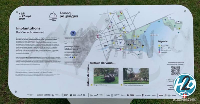 ANNECY | Une nouvelle œuvre d’Annecy Paysage détruite