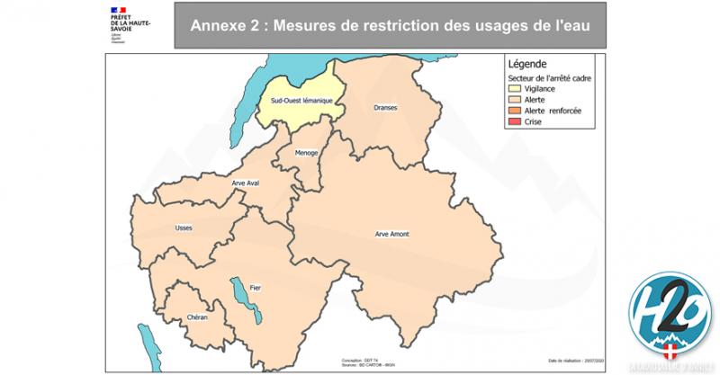 HAUTE-SAVOIE | Alerte sécheresse : La situation s'aggrave dans le département.