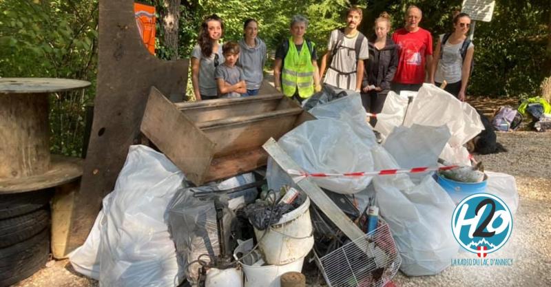 ANNECY | (📷 PHOTOS) Le bilan hallucinant de l'opération World Cleanup Day