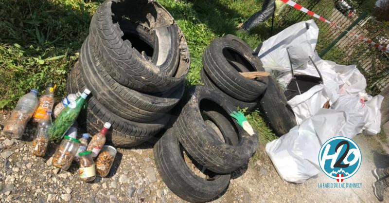 ANNECY | (📷 PHOTOS) Le bilan hallucinant de l'opération World Cleanup Day