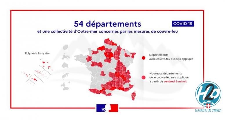 HAUTE-SAVOIE | (🎥 VIDEO) Covid-19 : Mise en place d'un couvre-feu, les annonces du gouvernement.