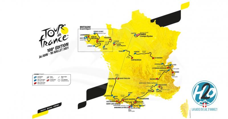 TOUR DE FRANCE 2021 | (🗺️CARTES) Zoom sur les difficultés savoyardes.