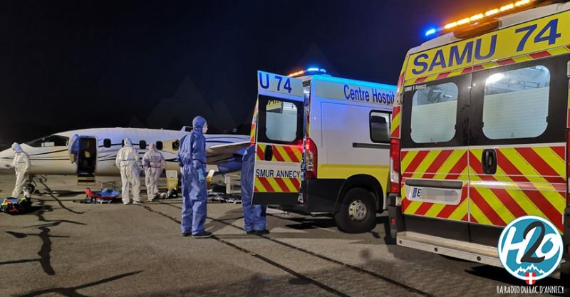 HAUTE-SAVOIE | COVID-19 : Première évacuation sanitaire de patients haut-savoyards.