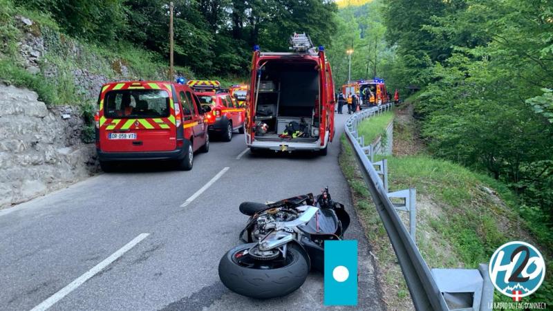 SAINT-FERRÉOL | Choc frontal : Un motard fait une chute de 50m dans un ravin