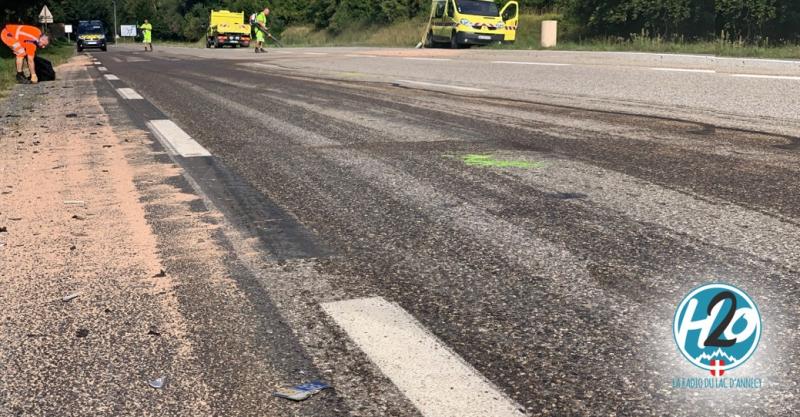 FAVERGES-SEYTHENEX | Un mort après un choc frontal sur la RD 1508