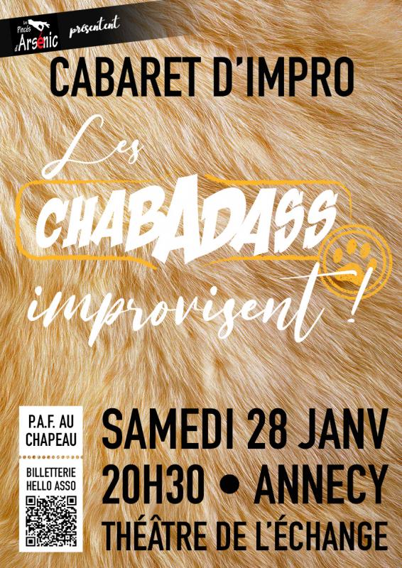 ANNECY | Cabaret d'impro : Les Chabadass improvisent