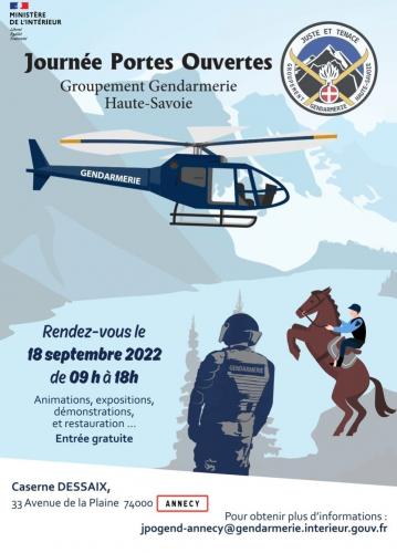 ANNECY | Gendarmerie : Journées Portes Ouvertes