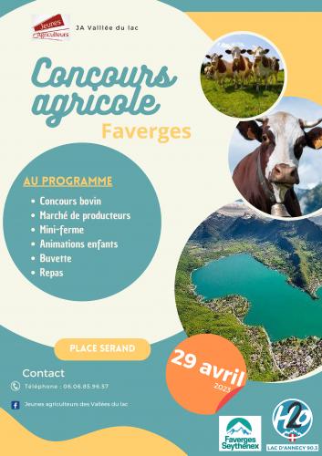 FAVERGES-SEYTHENEX | ÉVÉNEMENT H2O -  Concours agricole