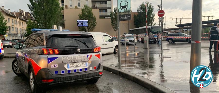 ANNECY | Fusillade à la gare, un homme gravement blessé par balle