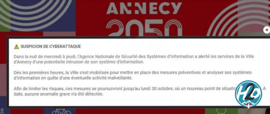 Cyberattaque à la mairie d'Annecy : un retour à la normale prévu cette semaine
