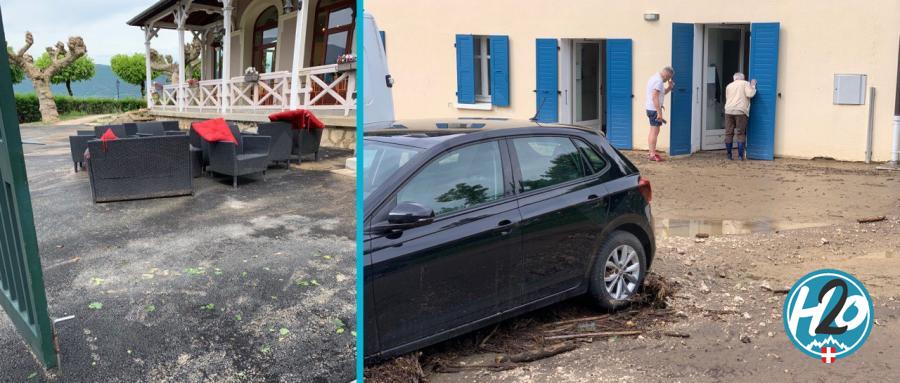 MENTHON-SAINT-BERNARD | Traversé par une coulée de boue, le Pavillon des Fleurs redémarre