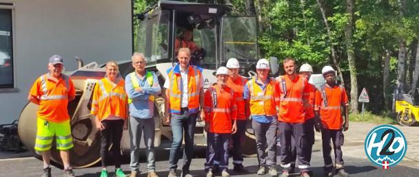 SAINT-EUSTACHE | Fin de chantier pour la première tranche de travaux sur le col de Leschaux 